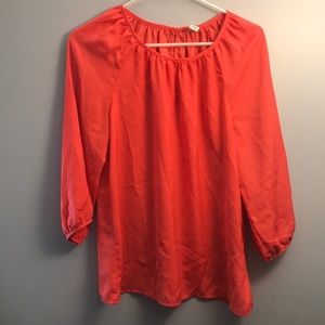 Old Navy M Pink Blouse